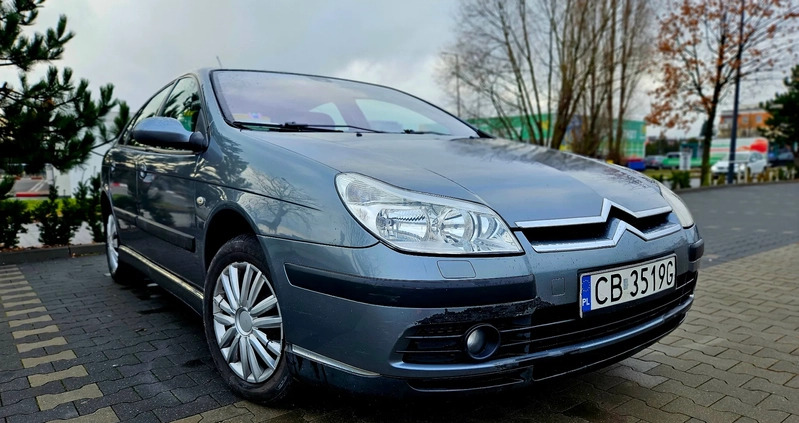 Citroen C5 cena 11900 przebieg: 313492, rok produkcji 2006 z Bydgoszcz małe 211